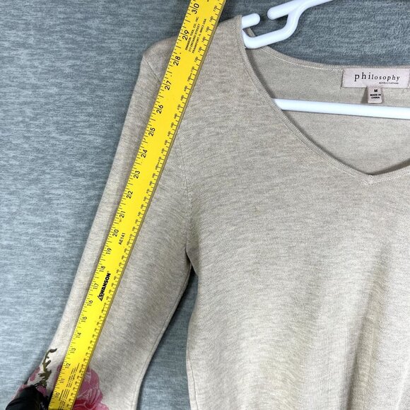 Philosophy Republic Clothing Womens M Floral Bell Sleeve Sweater Top Fairycore - Picture 11 of 15